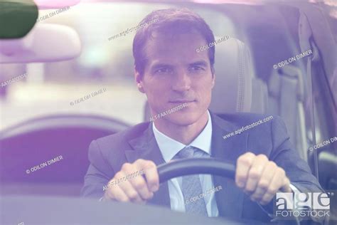 Man Driving Car Stock Photo Picture And Royalty Free Image Pic Alt