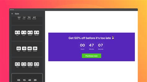 Countdown Timer Bar Create Urgency With Timer Start Sale Countdown