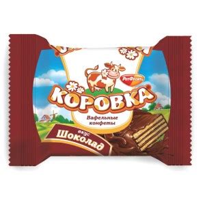 Wafer Candy Cow Korovka With Chocolate Flavor Lb Kg For Sale Buy Online