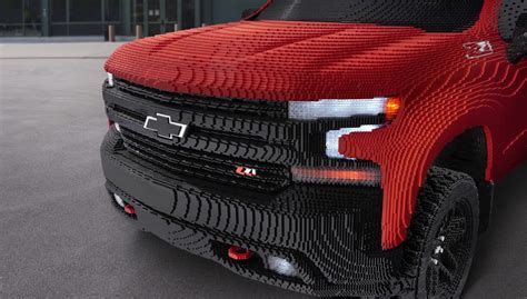 This Full Size Chevrolet Silverado Is Made From 330000 Legos Maxim