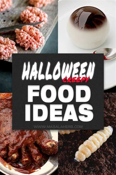 Creepy Halloween Food Ideas For Adults 2019 💀 Creepy