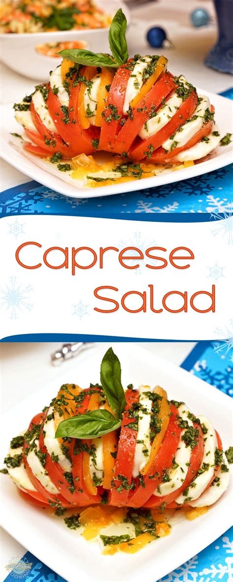 Fancy Caprese Salad This Caprese Salad Is Super Easy To Make Recipe