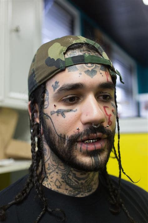 People With Face Tats Explain Their Ink Face Tattoos Face Tats Face