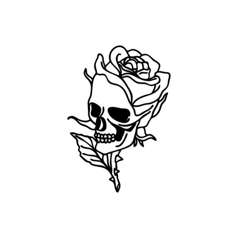 Simple Skull Sketch At Explore Collection Of