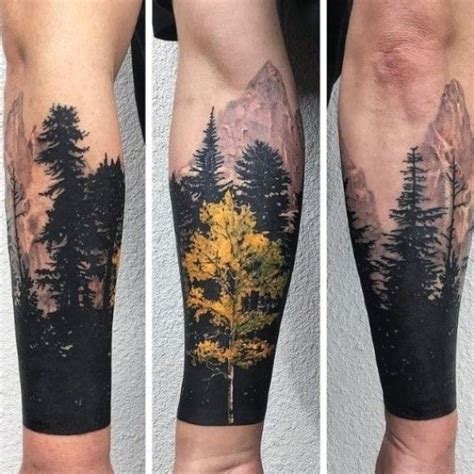 Forest Tattoo Sleeve Nature Tattoo Sleeve Forest Tattoos Nature