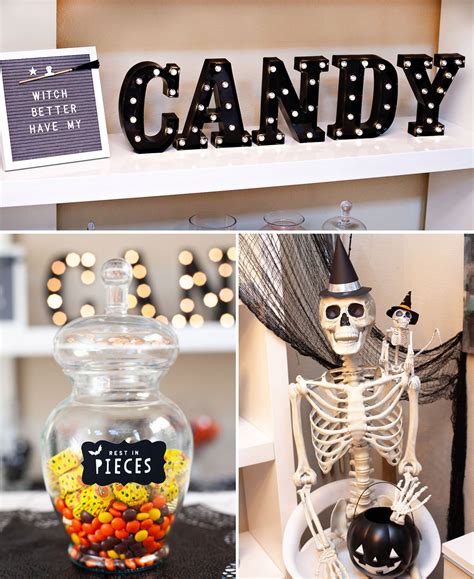 "Sweets Spell" – A Modern Halloween Treat Station // Hostess with the