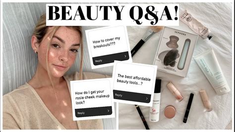 Answering Your Beauty Questions Qanda Youtube