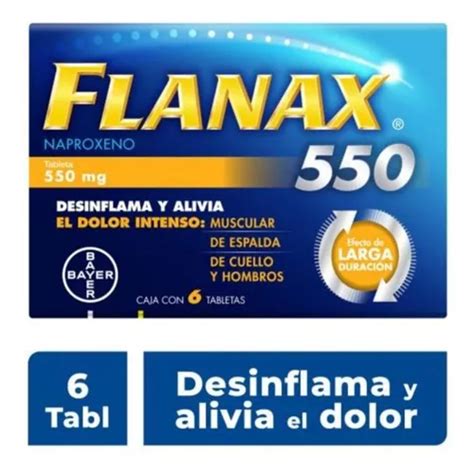 Flanax Mg Caja Con Tabletas Env O Gratis