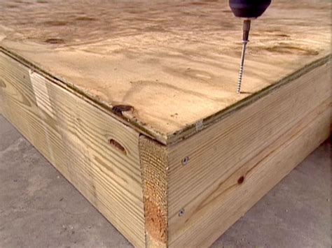 How To Build A Sandbox How Tos Diy