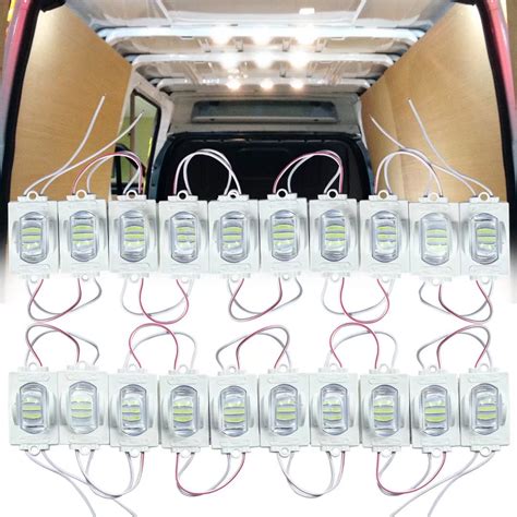 12v 20 Pods Interior Van Led Light Ampper Led Ceiling Lights For Van
