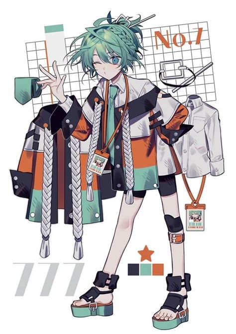 View Cool Anime Boy Clothes Designs Pictures