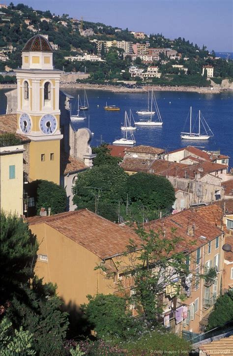 Seaside Village Of Villefranche Provence France Antibes Places