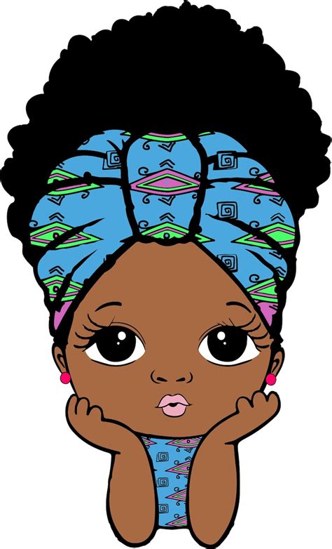 Peekaboo Girl Bundle Princess Svg Cute Black African Etsy