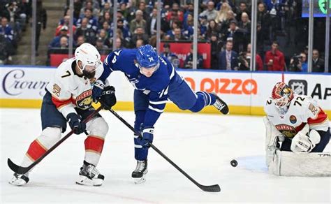 Chasing Playoffs Panthers Set To Host Maple Leafs