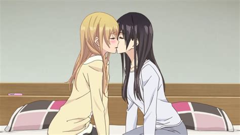 Friendly Anime Cheek Kiss 27214 Anime Images In Gallery Shiroi