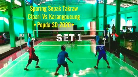 #sepaktakraw #takrawthailandleague2020 i registered to. Sparing \\Sepak Takraw\\ Cipari Vs Karang Pucung •Popda SD ...