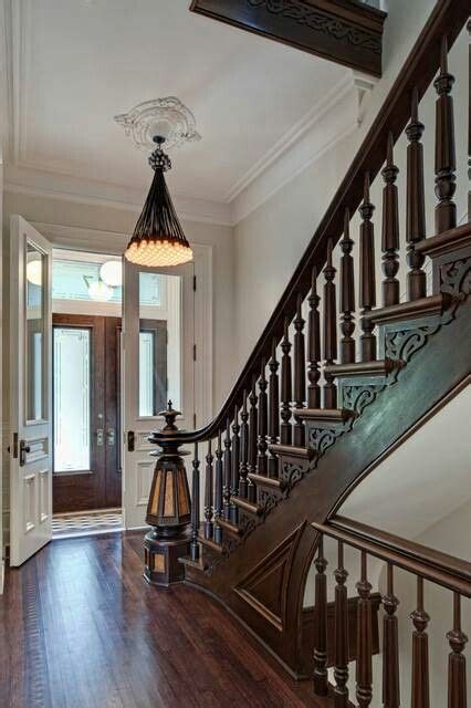 Gorgeous Brownstone Entry Stairs Design Victorian Homes Traditional