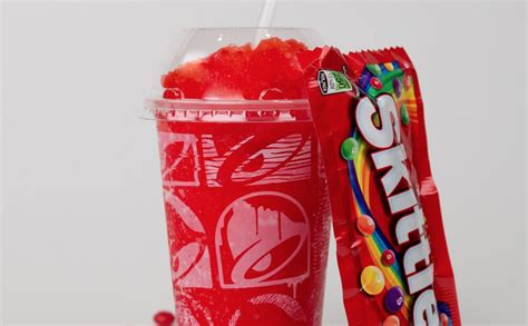 The Taco Bell Skittles Slushie Is Here Features Best