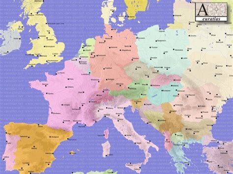 Political, geographical, physical, car and other maps of europe and european countries. Map of Europe Wallpaper - WallpaperSafari