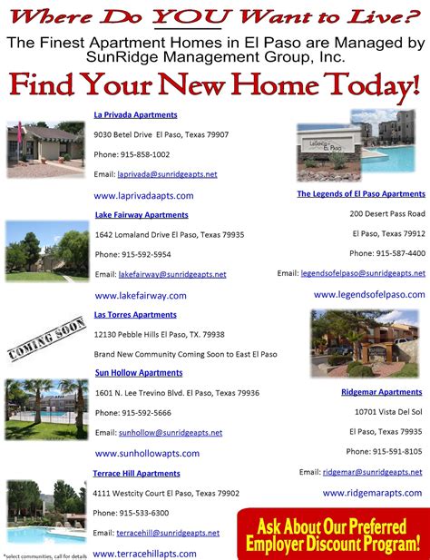 El Paso Apartments for Rent: DRASTIC Discounts Off Rent! Brand new move