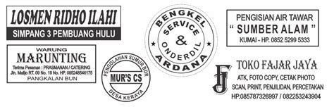 Check spelling or type a new query. Contoh Format Stempel Lengkap