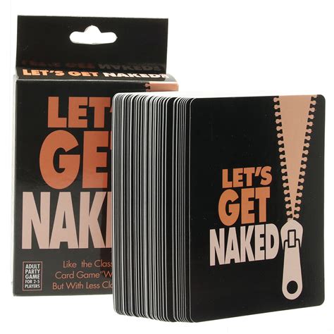 Lets Get Naked Card Game High Quality Wholesale Sex Toysandvibratorsanddildo