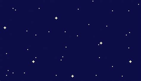 Glowing Stars On Blue Background GIF GIFDB Com