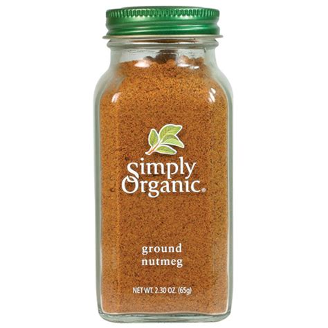 Simply Organic Nutmeg Ground Organic, 65g | BuyWell.com - Canada's ...