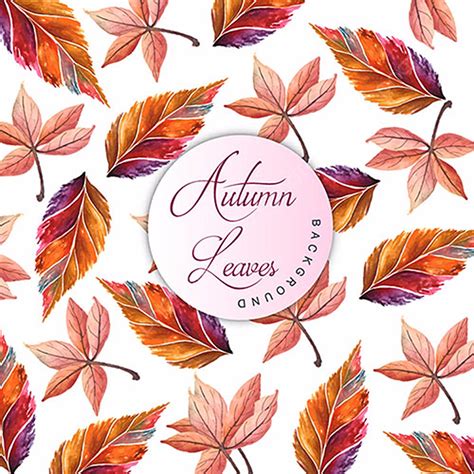 Autumn Watercolor Background Autumn Watercolor Color Png And Vector