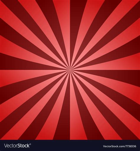 Dark Red Ray Background Royalty Free Vector Image