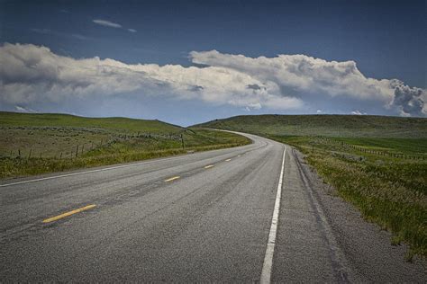 Highway Us 89 In Montana No2000 Photograph By Randall Nyhof Fine Art