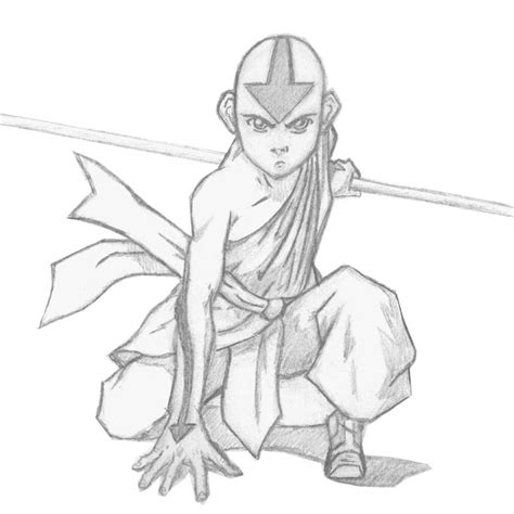 Avatar Aang By Taylorjsomeday On Deviantart