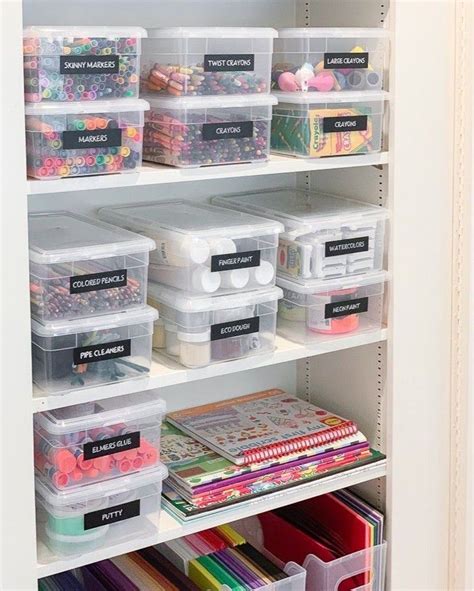 35 Easy Ways To Organize Your Art Supplies