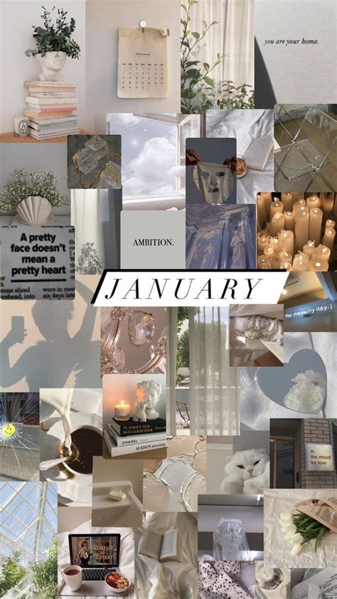 Calendar Aesthetic January Wallpaper Iphone Wallpaper Classy Pretty