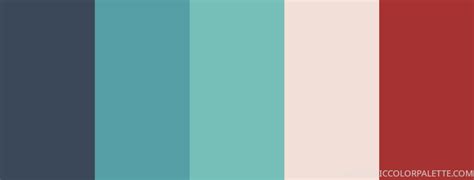 18 Retro Blue Color Palettes For Design Aesthetic Color Palette