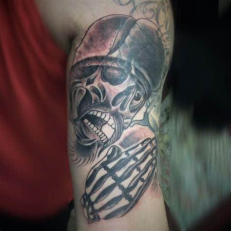 sugar skull cover  tattoo