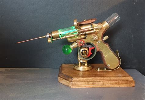 Victorian Concept Design Steampunk Medical Injector Prop Etsy