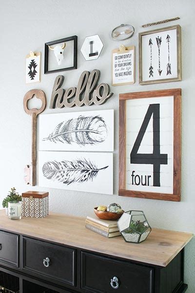 85 Creative Gallery Wall Ideas And Photos For 2018