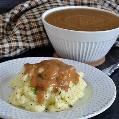 how to make beef gravy without drippings or stock