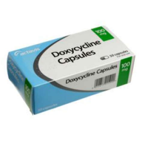 Doxycycline Capsule 100mg Single Capsule Online Consultations From