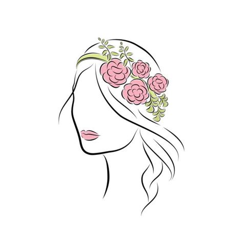 Flower Headband Illustrations Royalty Free Vector Graphics And Clip Art