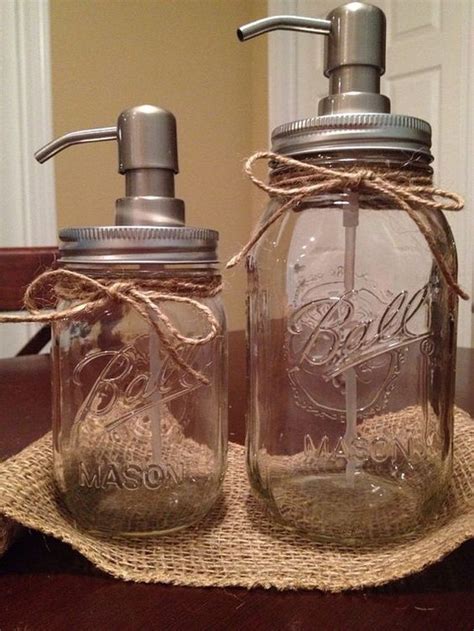 Inspired by milk glass from the 1930's, this dispenser adds a big dose of vintage flair to any kitchen countertop. Turn a mason jar into a soap dispenser! - Craft projects ...
