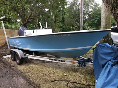 1970 Seacraft 20 Classic Potter Hull Power Boat For Sale