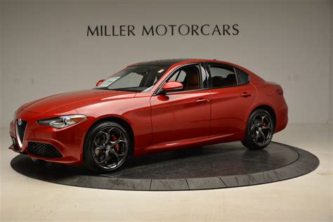 New 2018 Alfa Romeo Giulia Ti Sport Q4 For Sale Miller Motorcars Stock L420