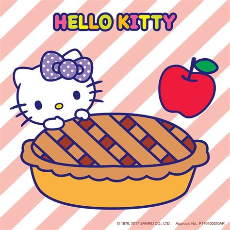 Hi Loves Hello Kitty’s Favorite Food Is Mama’s Apple Pie Mama Made One For Her Today Because