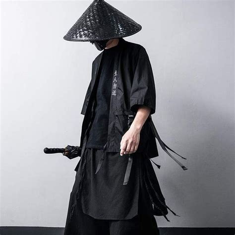 Japanese King Ninja Kimonos Japanese Streetwear Japanese Outfits