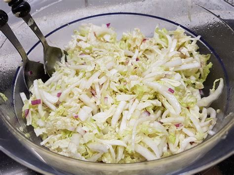 Einfacher Chinakohlsalat von Manon Chefkoch