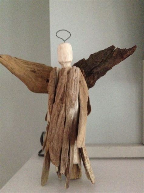 Driftwood Angel | Driftwood crafts, Driftwood art, Driftwood diy
