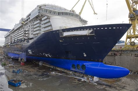 Tui Cruise Ship Keel Laid At Stx Finland