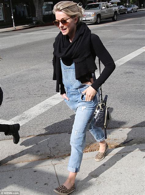 Julianne Hough Goes Back To Her Country Roots In Denim Overalls In La